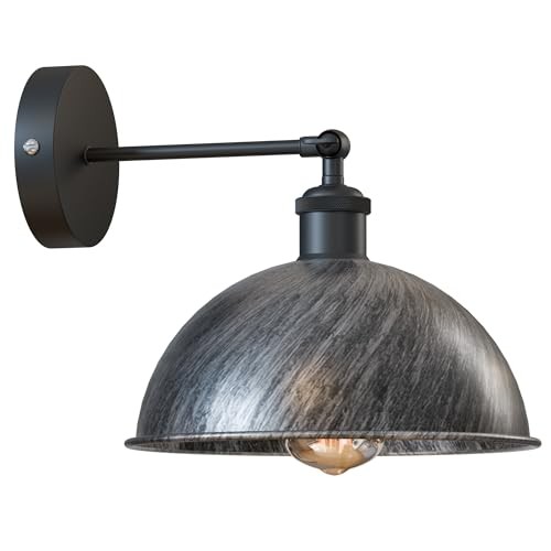 Ledsone dome metal wall sconce - metal,